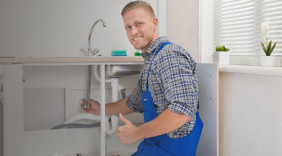 Local annual plumbing maintenance in Hingham, WI